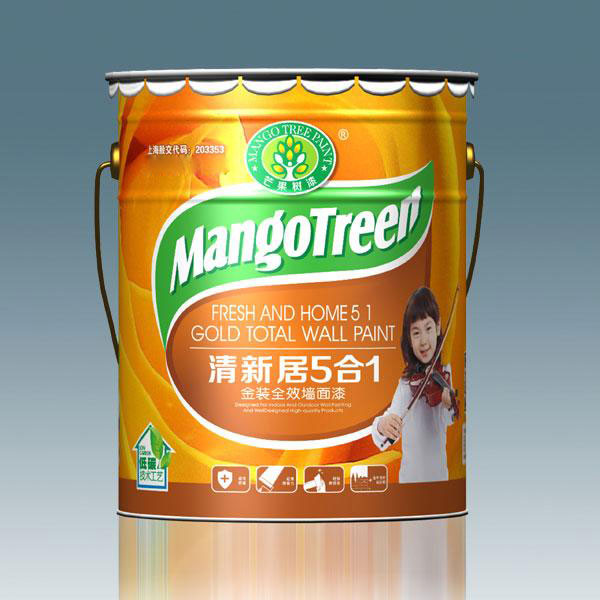 清新居5合1金裝全效墻面漆